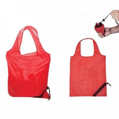 Factory cheap portable tote polyester shopping bag