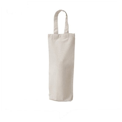 Cotton Foldable Recycle Customized High Quality 1 Bottle Cotton Wine Bag